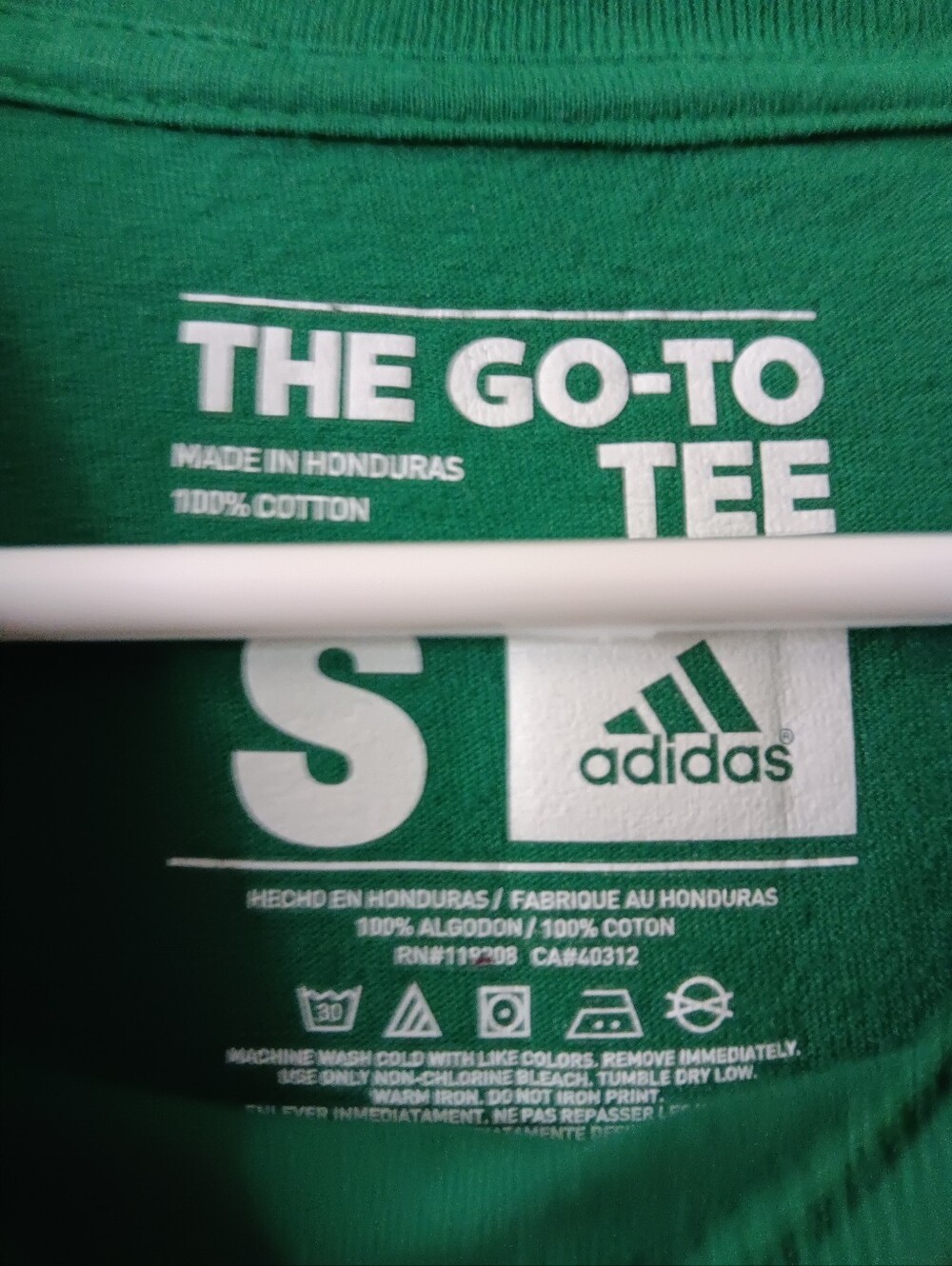 Adidas Boston Green Rajon Rondo #9 Graphic Tee - Picture 3 of 4